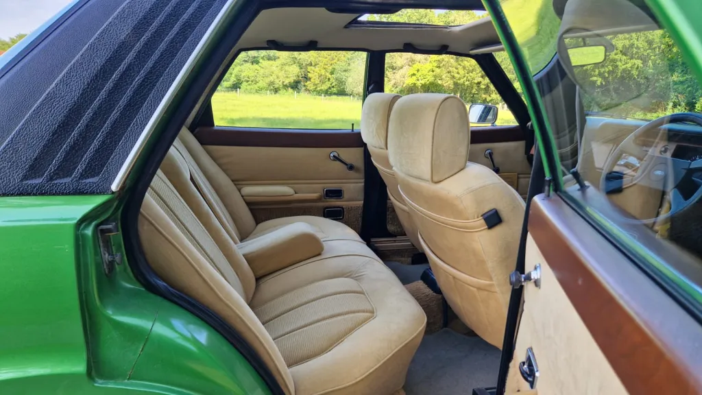 Green Ford Cortina Mk4 2.3L V6 Ghia