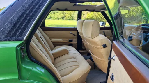 Green Ford Cortina Mk4 2.3L V6 Ghia