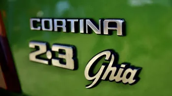 Green Ford Cortina Mk4 2.3L V6 Ghia