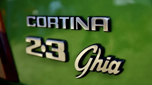 Green Ford Cortina Mk4 2.3L V6 Ghia