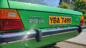 Green Ford Cortina Mk4 2.3L V6 Ghia