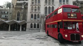 Red Routermaster bus