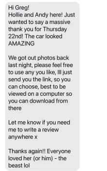 A photo from the occasion that is reviewed