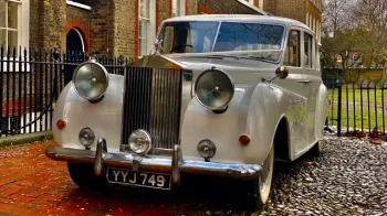 Classic Austin Princess Limousine in Old English White