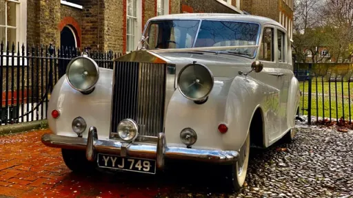 Classic Austin Princess Limousine in Old English White