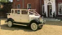 Ivory Imperial with black wheel arches.