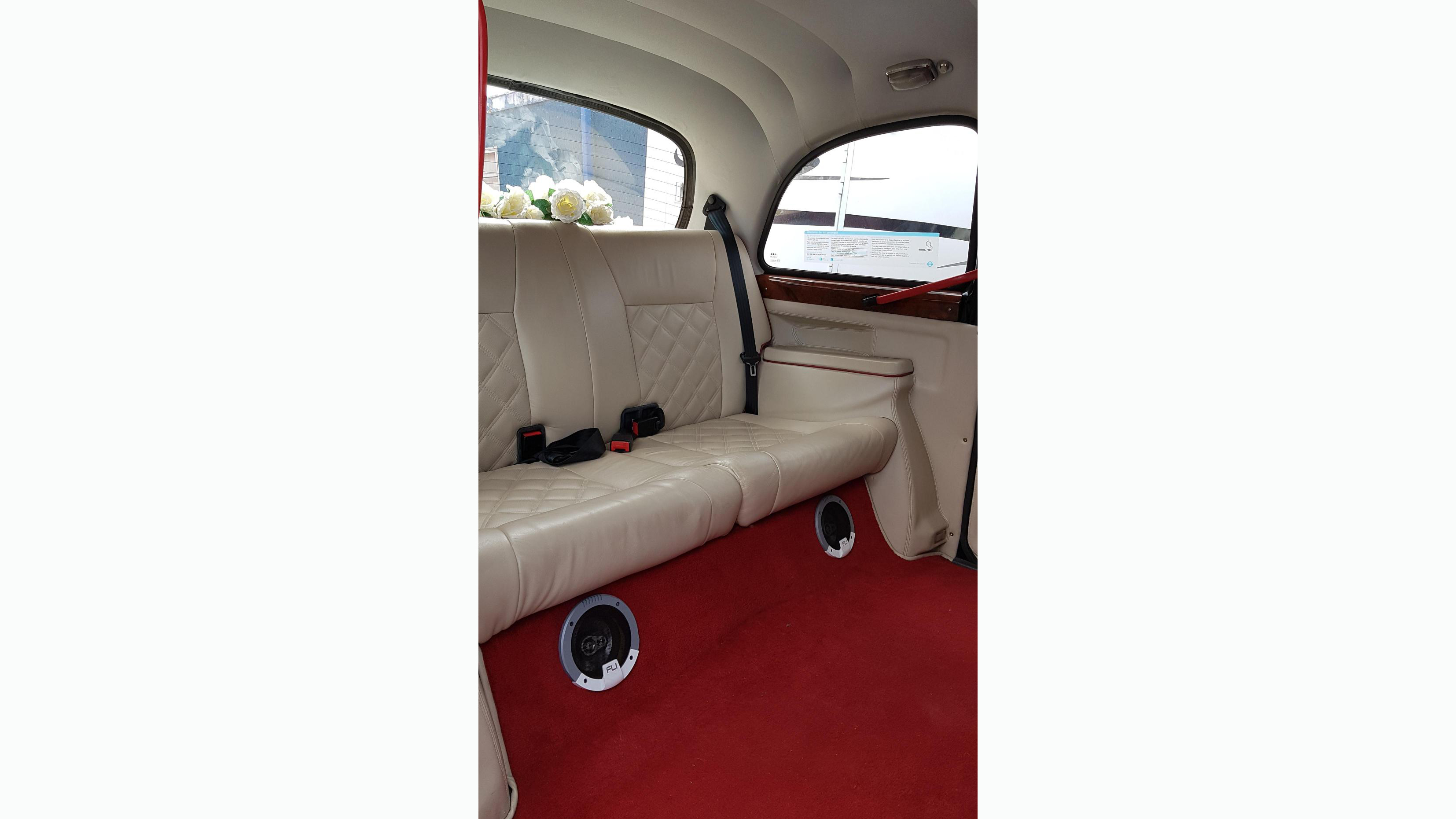 Classic Black Taxi Cab for hire in East Midlands