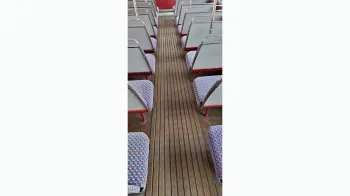 Routemaster Bus Interior Upper Deck