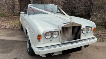 White Rolls-Royce Conriche Convertible