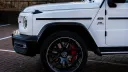 Mercedes G-Wagon front view of Black Alloy wheels
