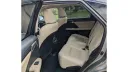 Rear interior Lexus 450 with cream leather