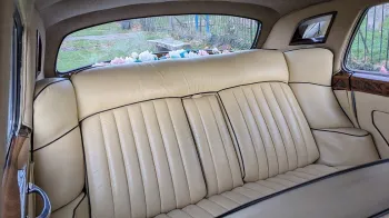 Cream Leather interior inside Bentley
