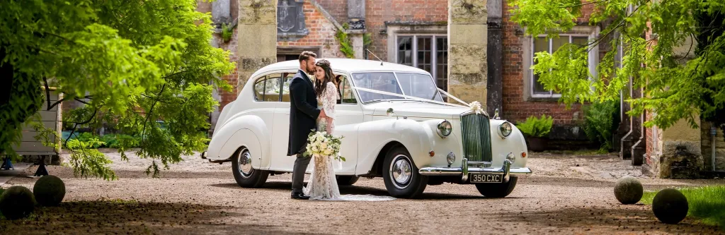 Vintage wedding car from the Premier Carriage collection