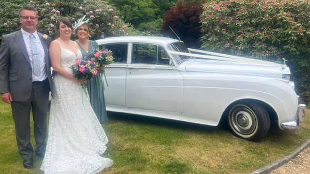 Amazing service, we loved the car and Spike our driver was so lovely. It was a special touch for our wedding!