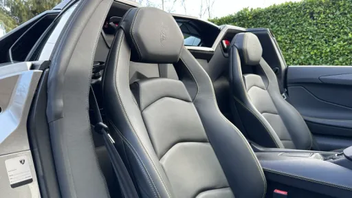 Lamborghini Aventador interior sport seats