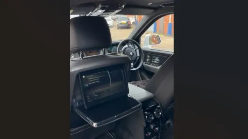 Rear interior Cullinan