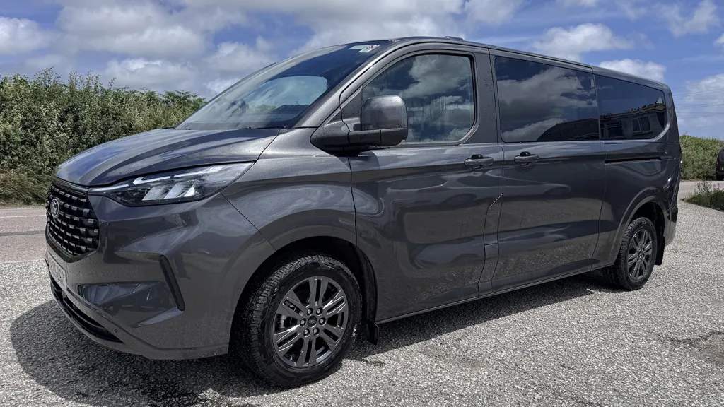 Grey Ford Touneo Wedding Bus
