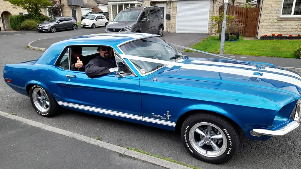 Great service my son loved the car which was a suprise. The driver arrived well on time and was very obliging with all of of our requests. Would highly recommend. Many thanks