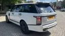 Rear left side view Range Rover in White by Overfinch