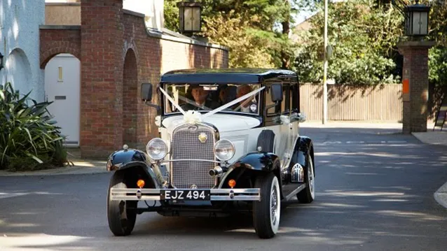 I hired the car for our daughters wedding as a surprise for her. The wedding car arrived on time as arranged and the chauffeur, James, was outstanding, even agreeing to stay on site to take bride to the church after she got ready at the venue. First class service from initial booking to the day of wedding, would not hesitate to recommend.