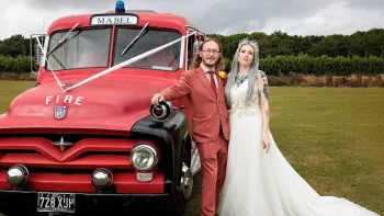 A photo from the occasion that is reviewed