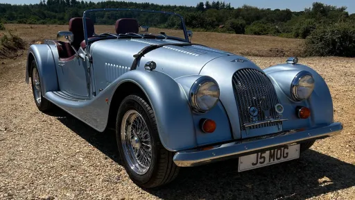 Morgan 4-wheeler front view