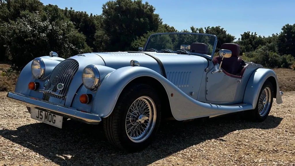 Morgan 4-wheeler left side front view