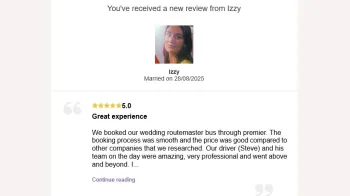 A photo from the occasion that is reviewed