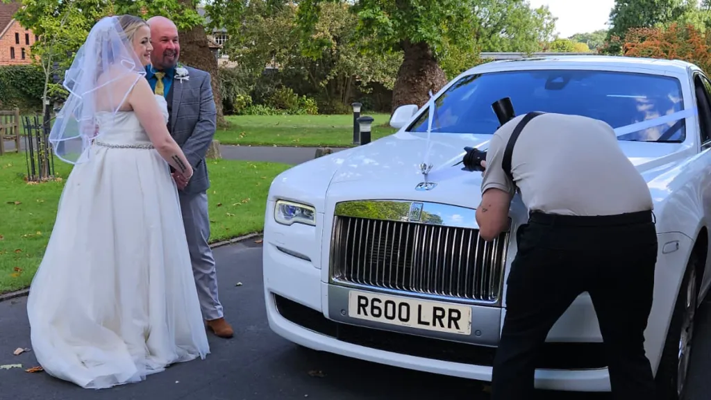 The car arrived on time and the Rolls Royce looked amazing and spotlessly clean. The driver was polite and mega helpful even taking some pictures for us. Would recommend this supplier and Premier carriage to anyone for their special day !