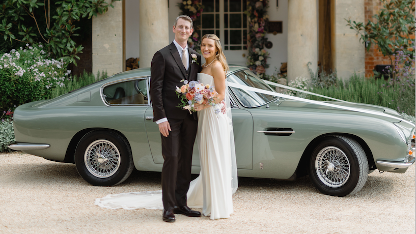 Guests couldn&rsquo;t stop complimenting and taking photos with the charming car we rented for our wedding day. It added timeless elegance to all our photos and memories of the day. Highly recommend renting a vintage car for a special celebration! Brianna &amp; Matthew