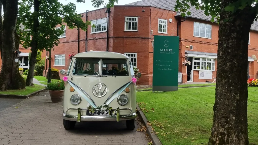 Absolutely loved it. The driver really made the experience the best, he was so lovely and enthusiastic he even took bonus videos for us and made it into a montage it was so lovely. The car was brilliant looked amazing and had lovely flowers in it. A big highlight from our wedding day!
