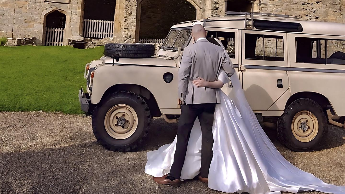 We hired a Land Rover as our wedding car, and it honestly couldn’t have been more perfect. The vehicle itself was absolutely stunning and fit the setting of our North Yorkshire wedding beautifully — rugged, classic, and full of character. It made for some amazing photo opportunities out on the moorland!Our driver was fantastic from start to finish. He arrived on time (actually early, which really helped calm the nerves), was incredibly professional, and had such a friendly, relaxed manner that instantly put everyone at ease — especially the bride and her dad on the drive to the venue.After the ceremony, he took us out for photos across the moors, and it turned into one of our favourite parts of the day. He went above and beyond to make sure we had the best experience possible — nothing felt rushed, and his attention to detail really showed.We can’t thank him enough for helping make our day so special. Highly recommend to anyone looking for something a bit different, memorable, and full of charm for their wedding transport.— Ross & Amy Hinchliffe