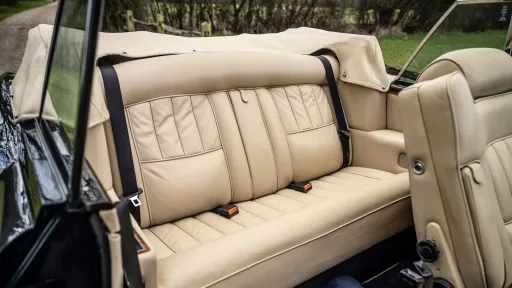 rear cream magniolia leather seats