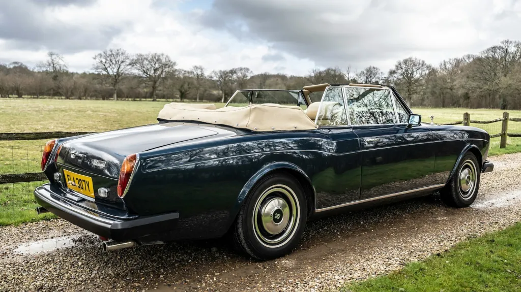 Right rear view Corniche