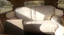 Vintage Rolls-Royce rear cabin interior