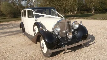 Rolls-Royce Silver Wraith Limousine with Ivory Ribbons and black wheel arches