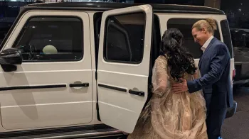 A photo from the occasion that is reviewed