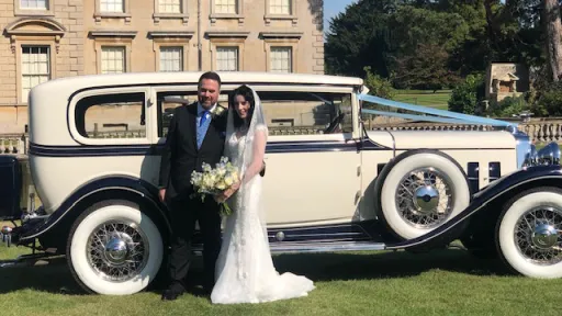 American wedding car
