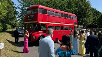A photo from the occasion that is reviewed