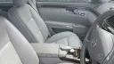 front interior seats inside Mercedes S-class