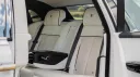 White leather interior inside Rolls-Royce Phantom 8