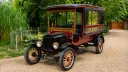 1914 Ford Model T Charabanc wedding bus with eight passenger seats