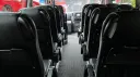 interior seats in Mercedes Sprinter mini bus