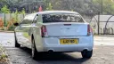 rear view chrysler 300c stretched limousine