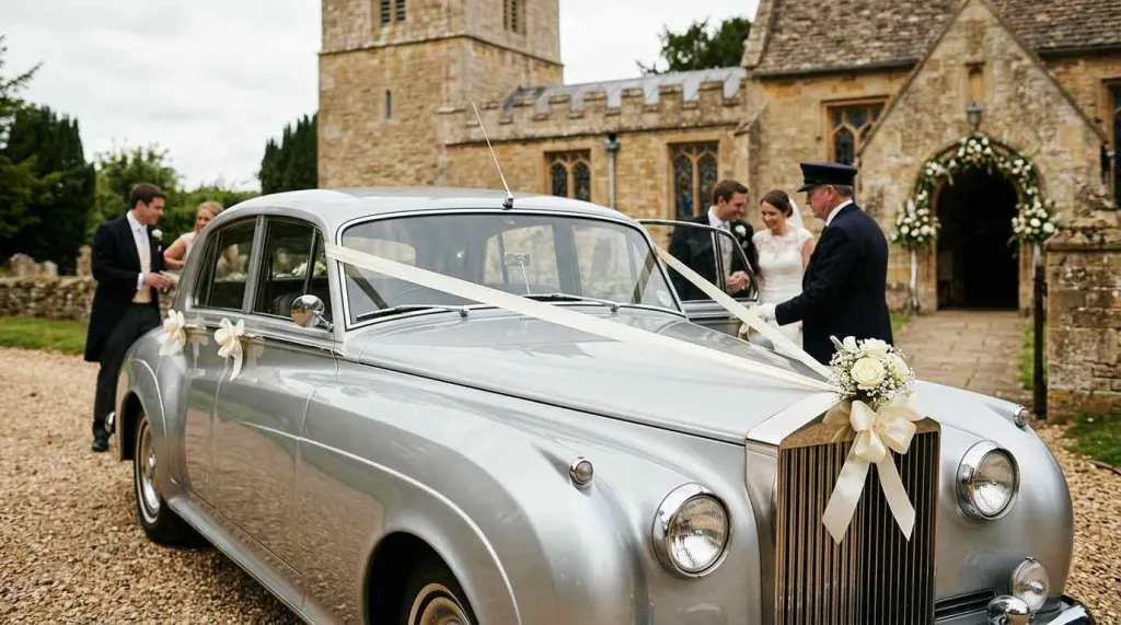 wedding car ribbon