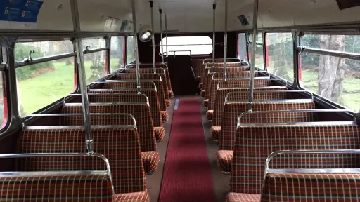 Routemaster London Bus interior