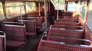 Routemaster London Bus interior