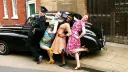 Authentic Wolseley police car in Black