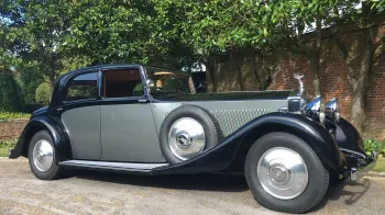 Rolls-Royce Phantom II Continental LWB in Black and Silver grey