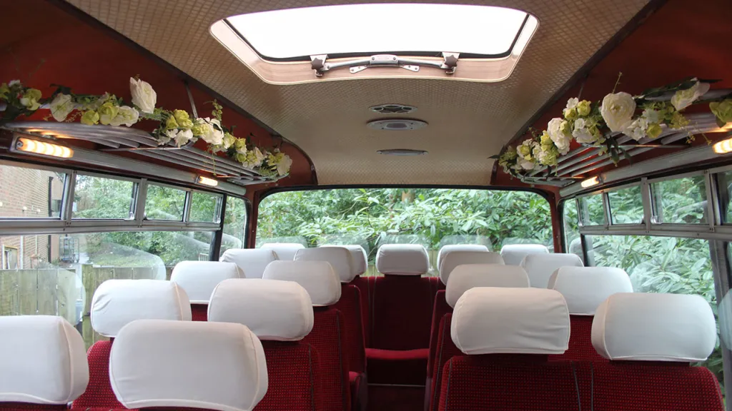 Classic Bedford Wedding Bus Hire Hastings, East Sussex and Kent